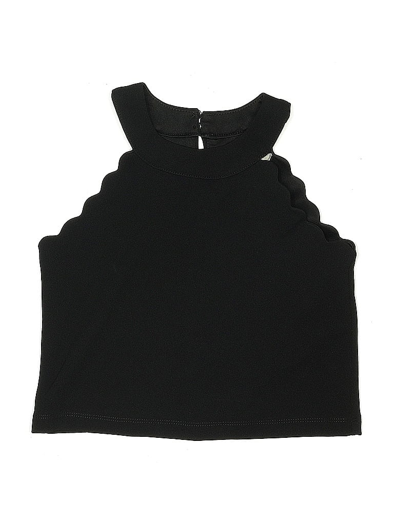 Click to view more detailed imagery on our partner's website Pre-owned Rare Editions Kids' Sleeveless Blouse In Black