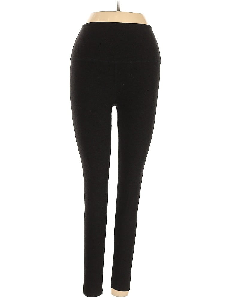 Pre-owned Beyond Yoga Active Pants In Black