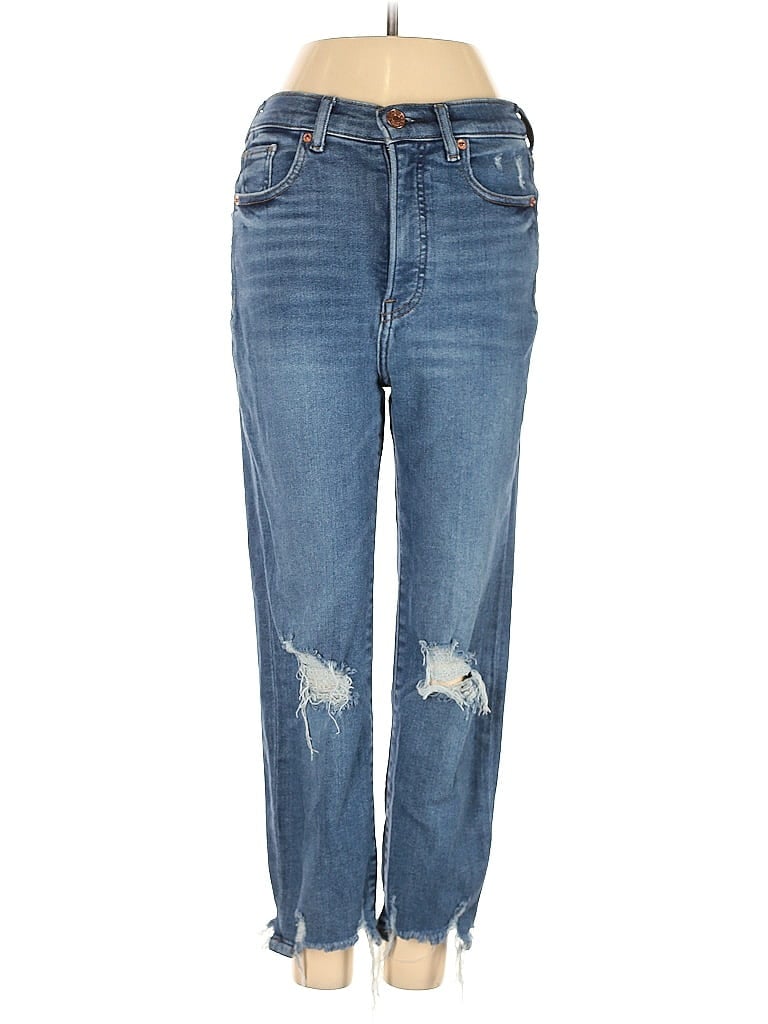 Pre-owned Express Jeans In Blue