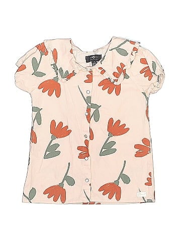 7 For All Mankind Short Sleeve Blouse (view 1)