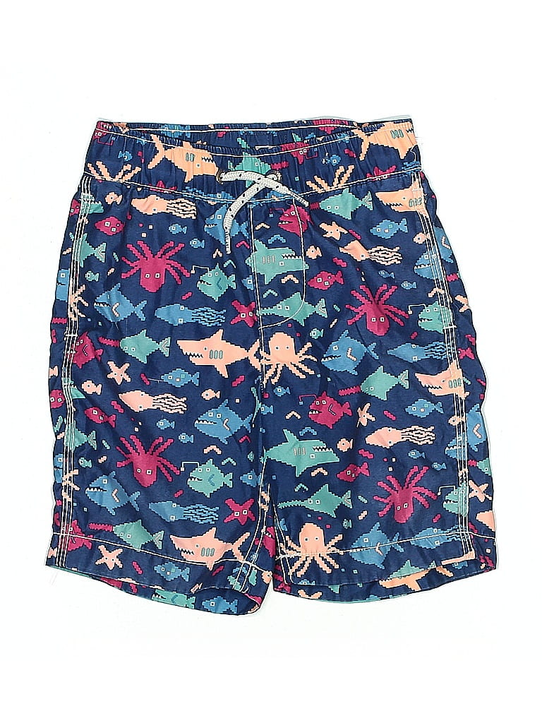 Pre-owned Gap Kids' Board Shorts In Blue