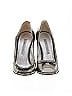Luciano Padovan Metallic Silver Green Heels Size EU 38 - photo 2