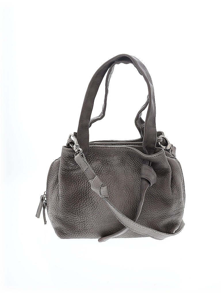 Click to view more detailed imagery on our partner's website Pre-owned Collection Privèe Leather Crossbody Bag In Gray