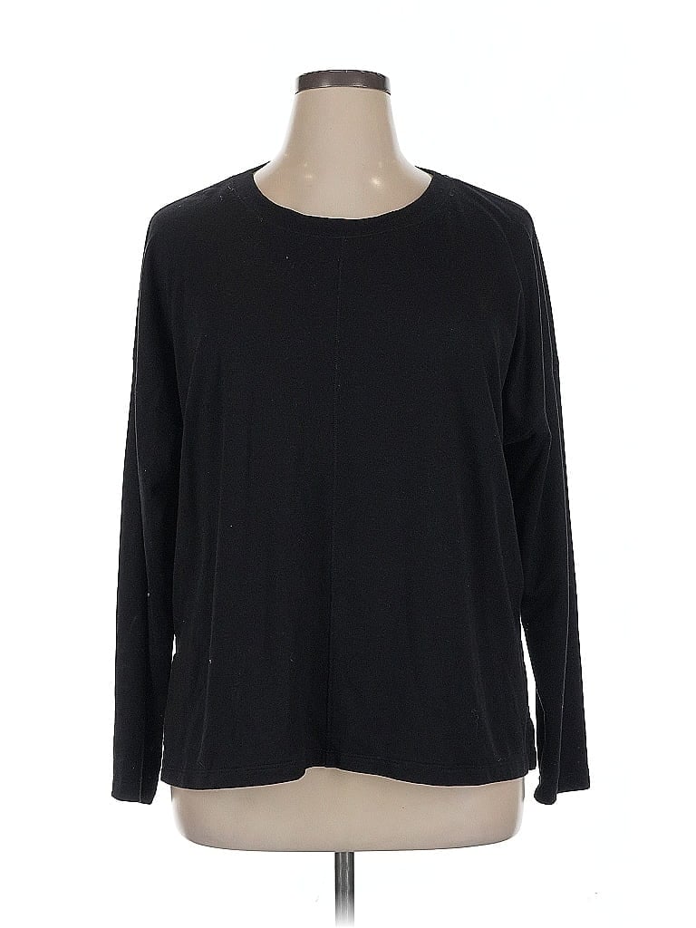 Pre-owned Active By Old Navy Pullover Sweater In Black