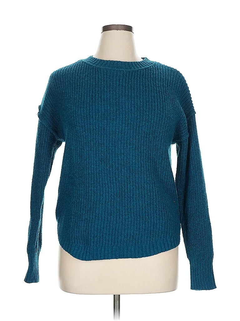 Pre-owned So Pullover Sweater In Blue