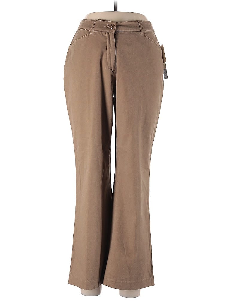 Coldwater Creek Dress Pants In Brown