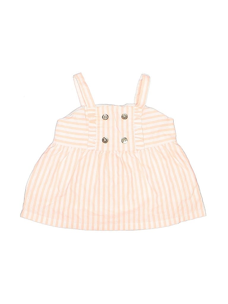 Click to view more detailed imagery on our partner's website Pre-owned Janie And Jack Babies' Sleeveless Top Pink Square Neckline Tops
