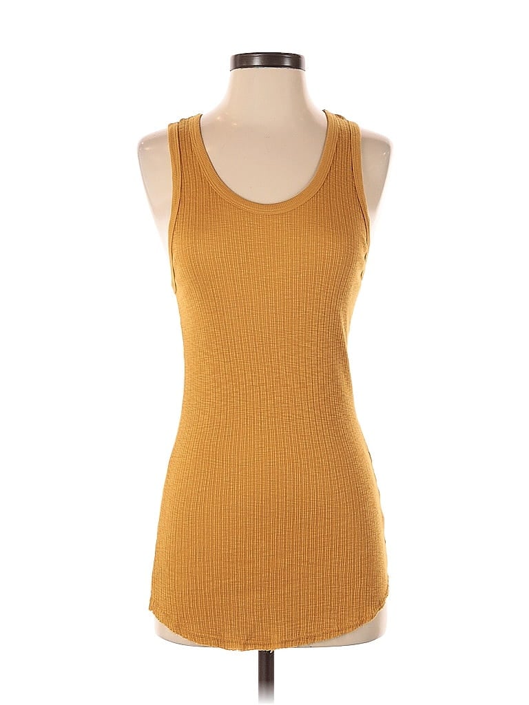 Superdry Tank Top Gold Square Neckline Tops