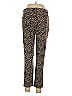 Ellen Tracy Animal Print Brown Casual Pants Size 10 - photo 2