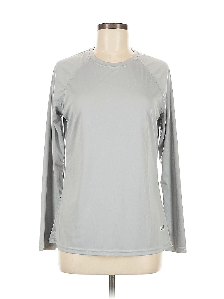 Pre-owned Baleaf Sports Long Sleeve T-shirt In Silver