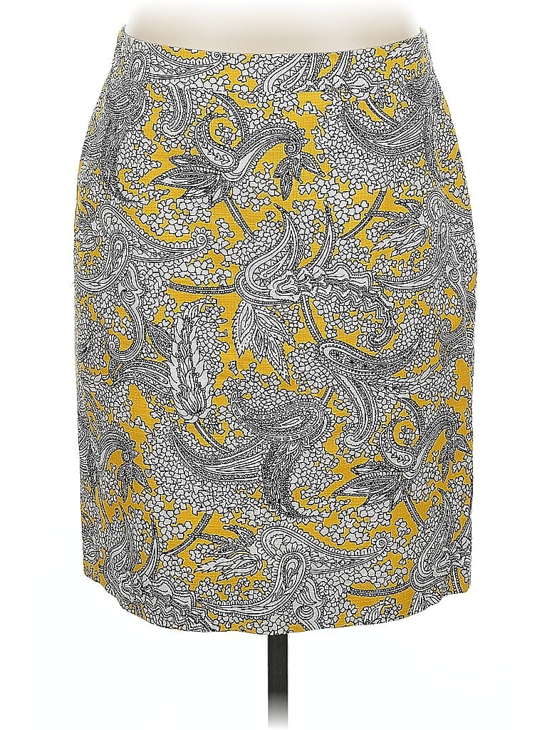 J.CREW FACTORY STORE Pre-owned Casual Skirt In Yellow