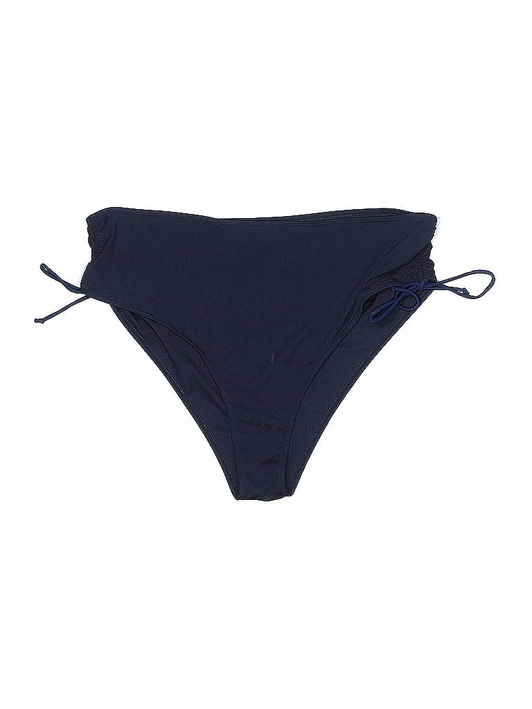 Pre-owned Zaful Swimsuit Bottoms In Blue