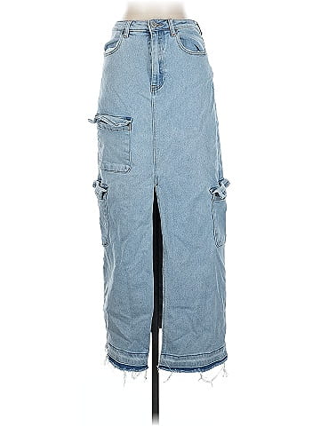 Tinseltown Denim Skirt (view 1)