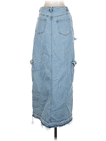 Tinseltown Denim Skirt (view 2)