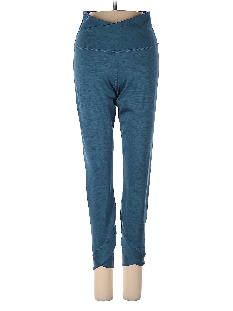 Pre-owned Nike Active Pants In Blue