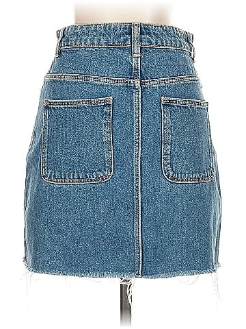 Zara Denim Skirt (view 2)