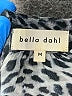 Bella Dahl 100% Rayon Animal Print Gray Long Sleeve Blouse Size M - photo 7