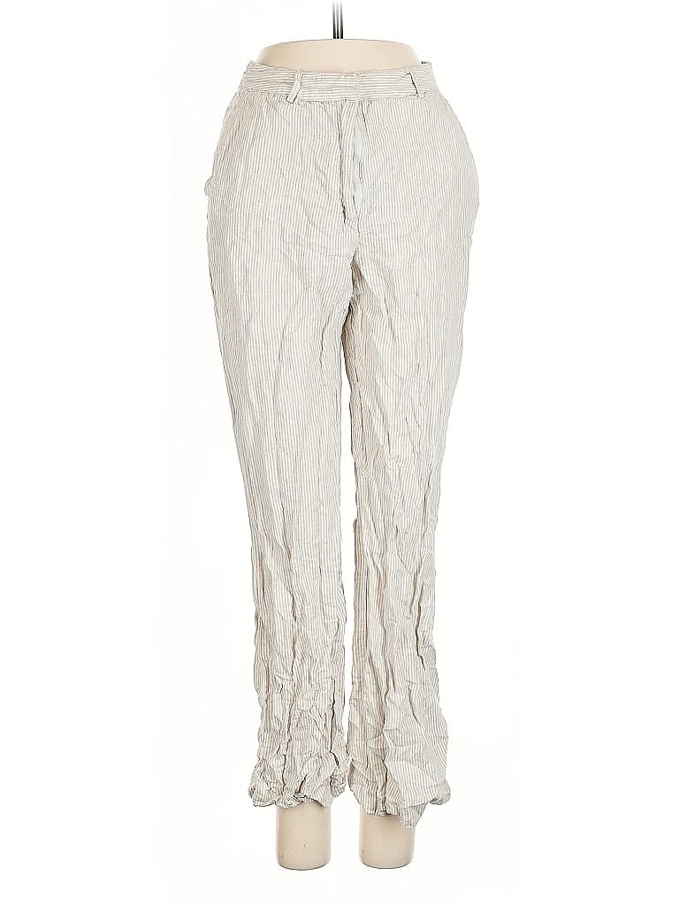 Pre-owned Olivaceous Casual Pants In White