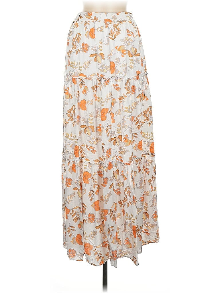 Pre-owned Seven Wonders Casual Skirt In White