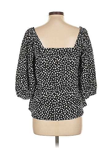 Scoop 3/4 Sleeve Blouse (view 2)