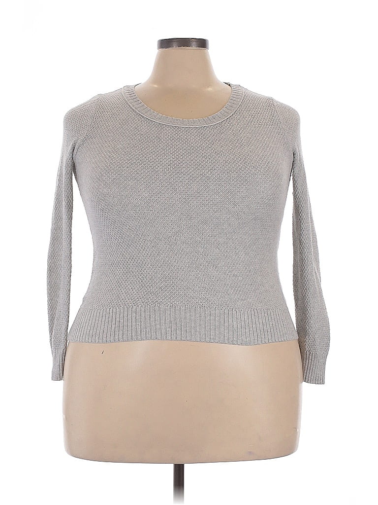 Pre-owned Old Navy Pullover Sweater In Gray