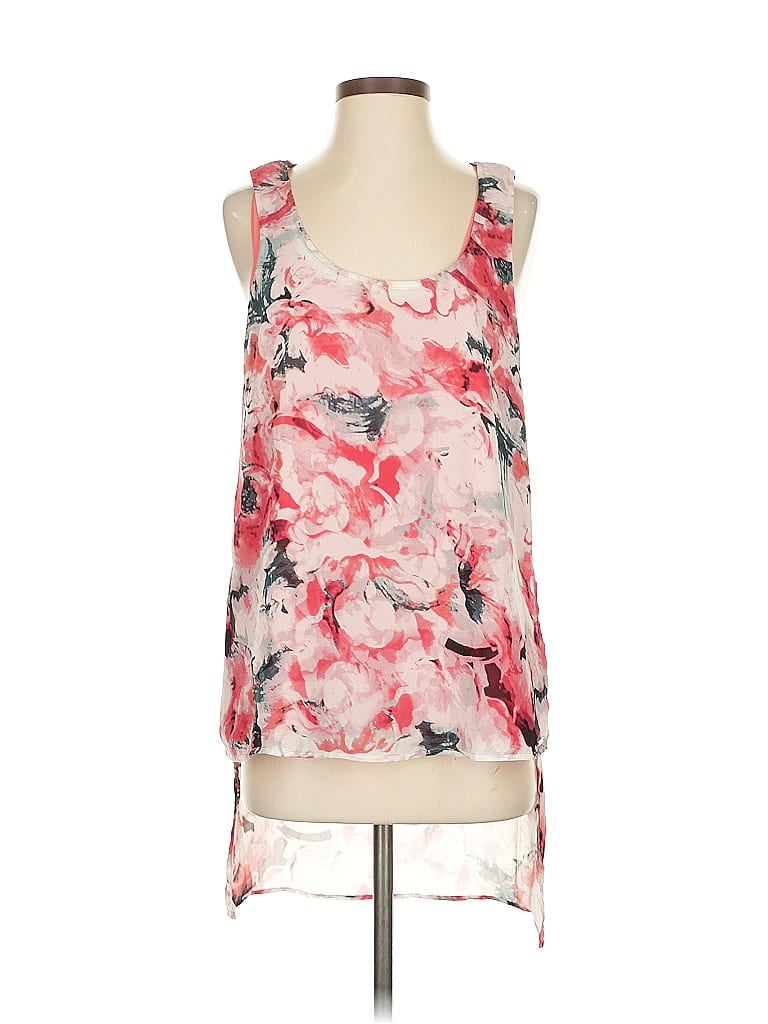Pre-owned Guess Sleeveless Blouse In Pink