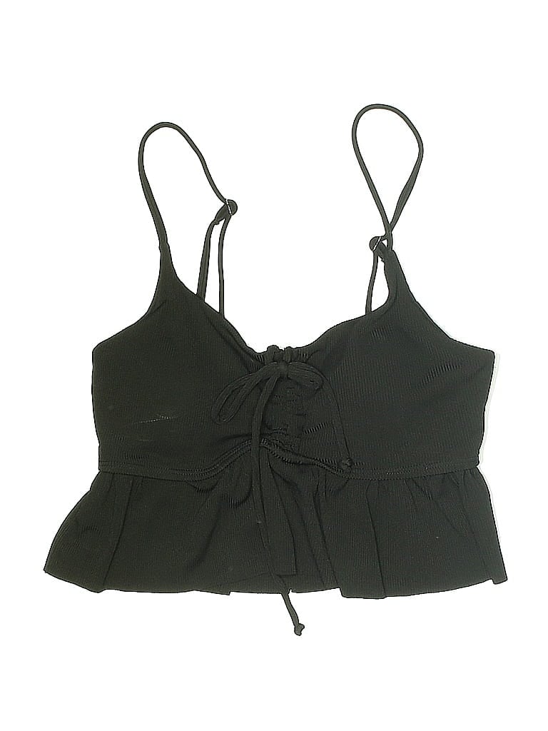 Pre-owned Zaful Swimsuit Top Black Swimwear