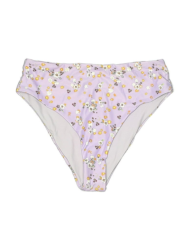 Pre-owned Zaful Swimsuit Bottoms In Purple