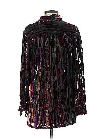 Bob Mackie Long Sleeve Blouse (view 2)