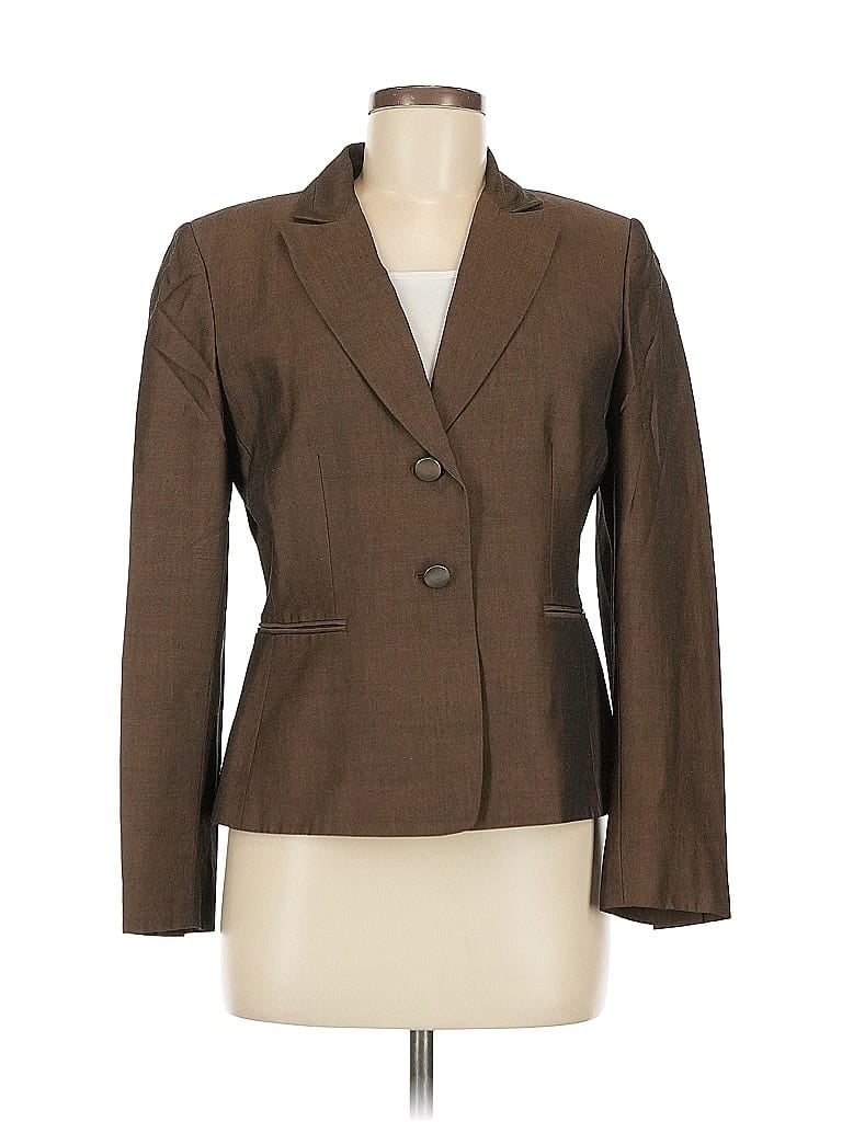 Pre-owned Tahari By Asl Blazer Jacket In Brown