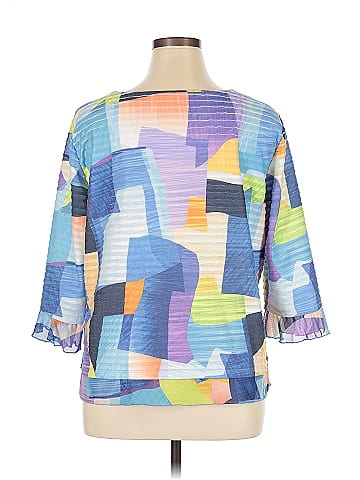 Alfred Dunner 3/4 Sleeve Blouse (view 2)
