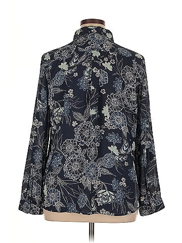 Ann Taylor LOFT Outlet Long Sleeve Blouse (view 2)