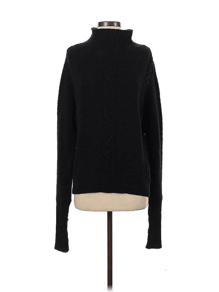 GAP Pre-owned Turtleneck Sweater In Black