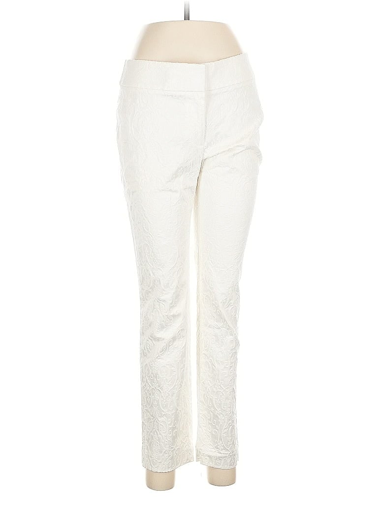 Pre-owned Ann Taylor Loft Casual Pants In White