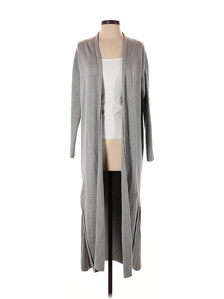 Pre-owned Banana Republic Factory Store Cardigan Sweater In Gray