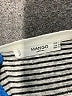 Mango Stripes Gray Sleeveless T-Shirt Size M - photo 7