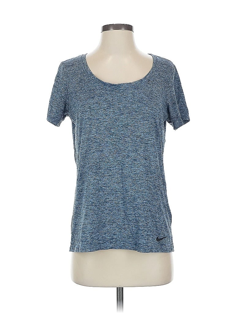 Pre-owned Nike Active T-shirt In Blue