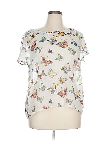Mudd Short Sleeve Blouse (view 1)