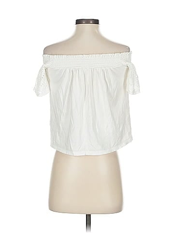 Express One Eleven Short Sleeve Blouse (view 2)