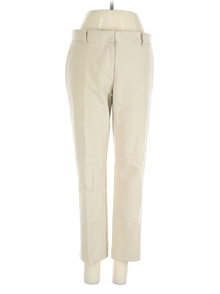 Pre-owned Ann Taylor Khaki Pant In White
