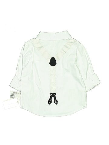 Miniclasix 3/4 Sleeve Button-Down Shirt (view 2)