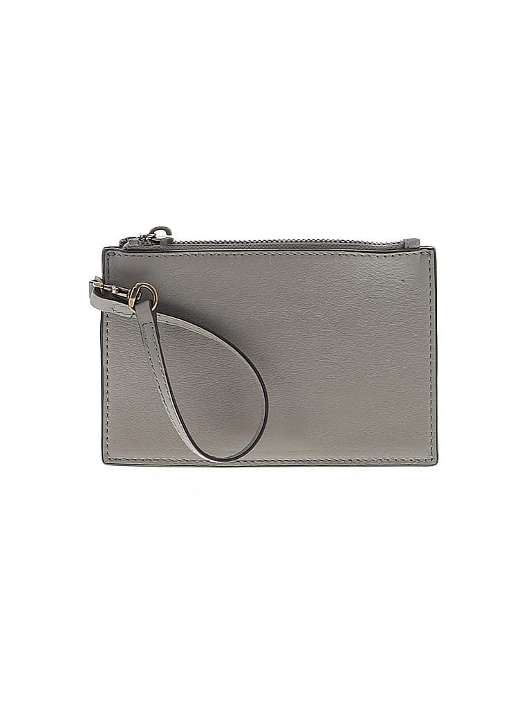 Click to view more detailed imagery on our partner's website Pre-owned Rebecca Minkoff Leather Wristlet In Gray