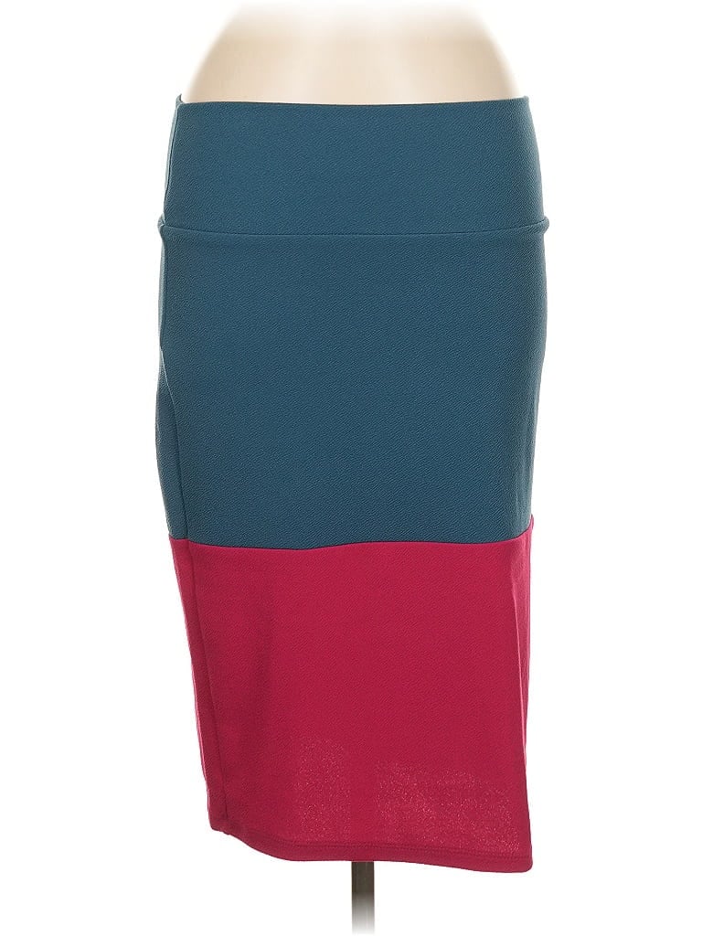 Pre-owned Lularoe Casual Skirt In Blue