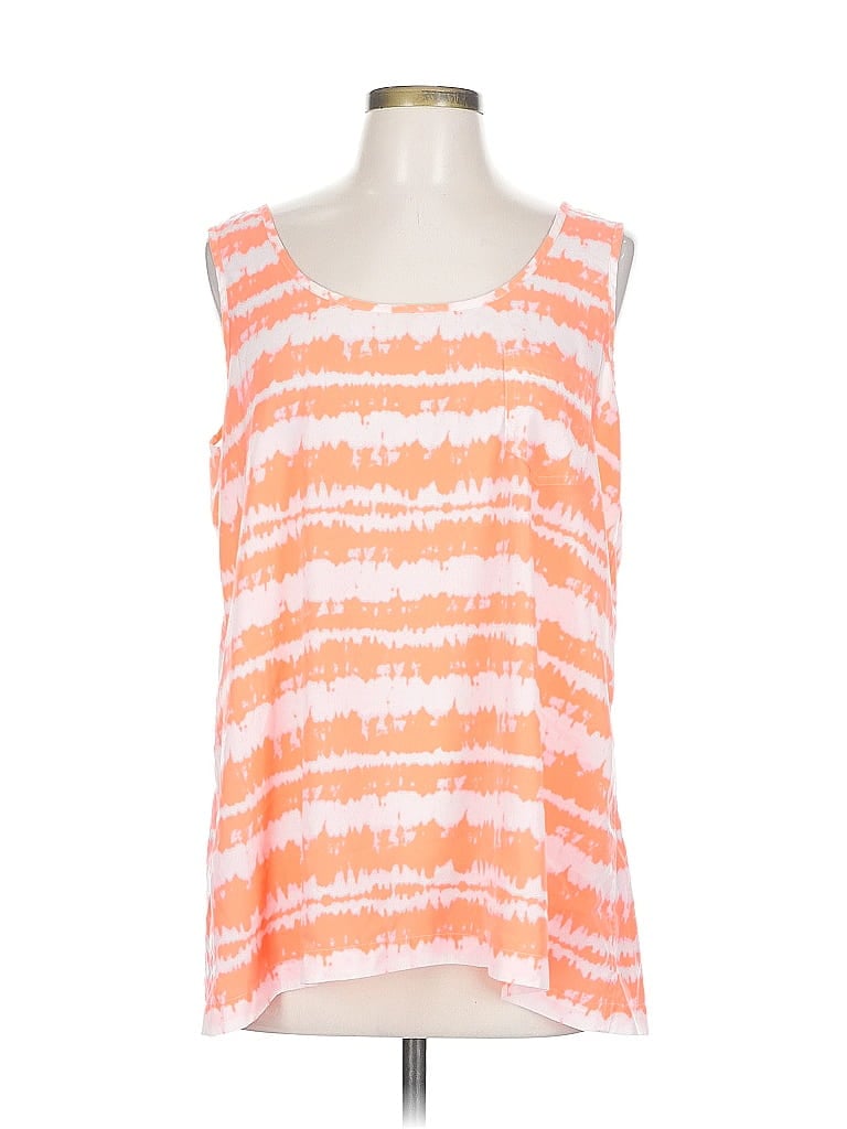Pre-owned Gap Sleeveless Blouse In Orange