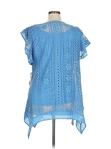 One World Short Sleeve Blouse (view 2)