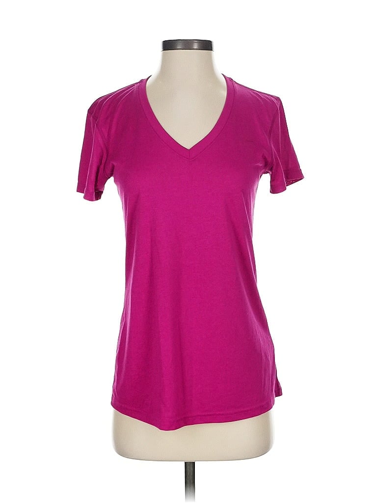 Pre-owned Nike Active T-shirt In Purple