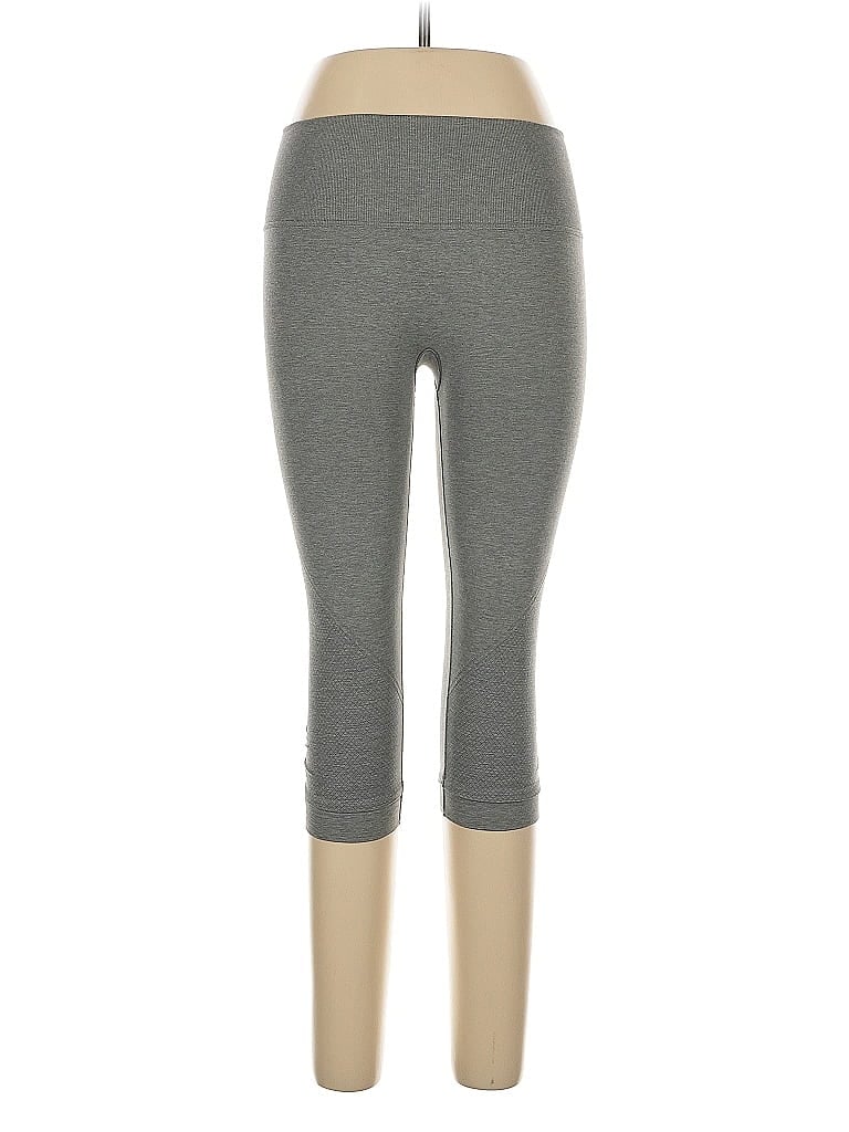 Pre-owned Lululemon Athletica Yoga Pants In Gray