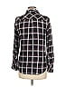 Rails 100% Rayon Plaid Black Long Sleeve Button-Down Shirt Size M - photo 2
