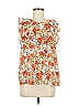 Eri + Ali 100% Polyester Orange Sleeveless Blouse Size M - photo 1