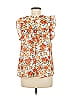 Eri + Ali 100% Polyester Orange Sleeveless Blouse Size M - photo 2